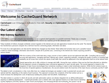 Tablet Screenshot of cacheguard.net